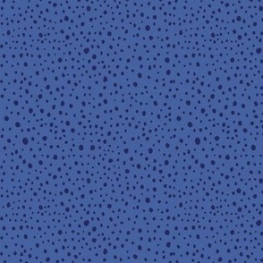 Dark Blue Dots an a blue background