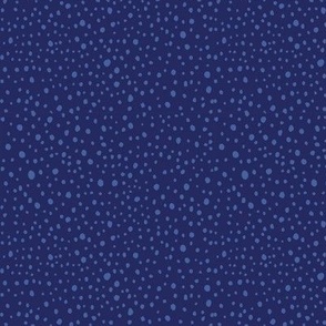 Blue Dots an a dark blue background