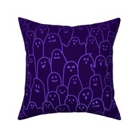 Ombre Purple Ghosts - Medium