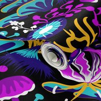 Alien Dreamscape- Fantasy Botanicals- Colorful- Large Scale