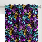 Alien Dreamscape- Fantasy Botanicals- Colorful- Large Scale