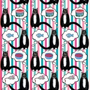 cats-dream-fabric-on-pink-and-teal-stripes-Spoonflower-by-Magenta-Rose-Designs