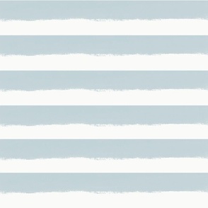 Soft Blue Thick Stripes 