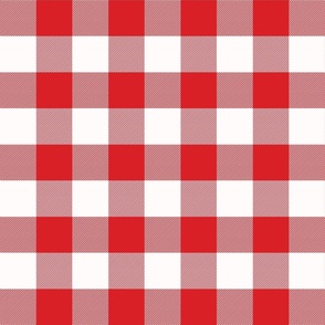 Red and Beige Criss Cross Pattern