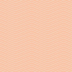 Monochrome Wavy Texture - Peach / Medium