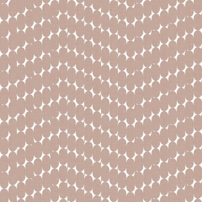 Monochrome Wavy Texture - Taupe / Large