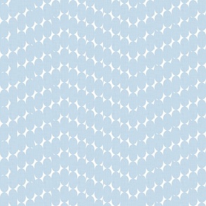 Monochrome Wavy Texture - Baby Blue / Large