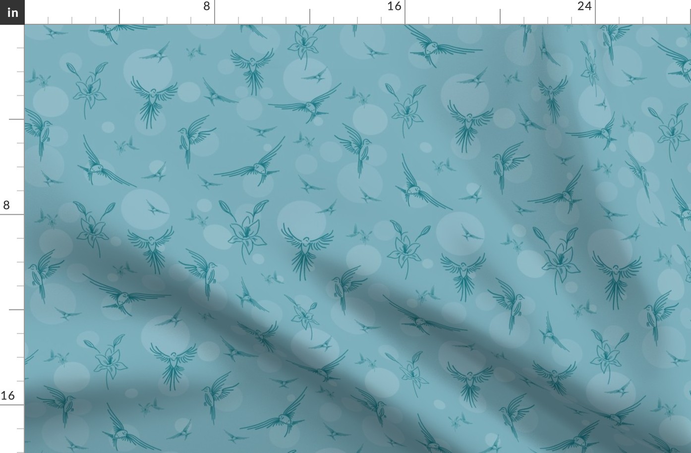 birdwatching on teal