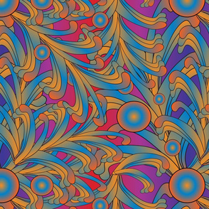 psychedelic Art Nouveau 5