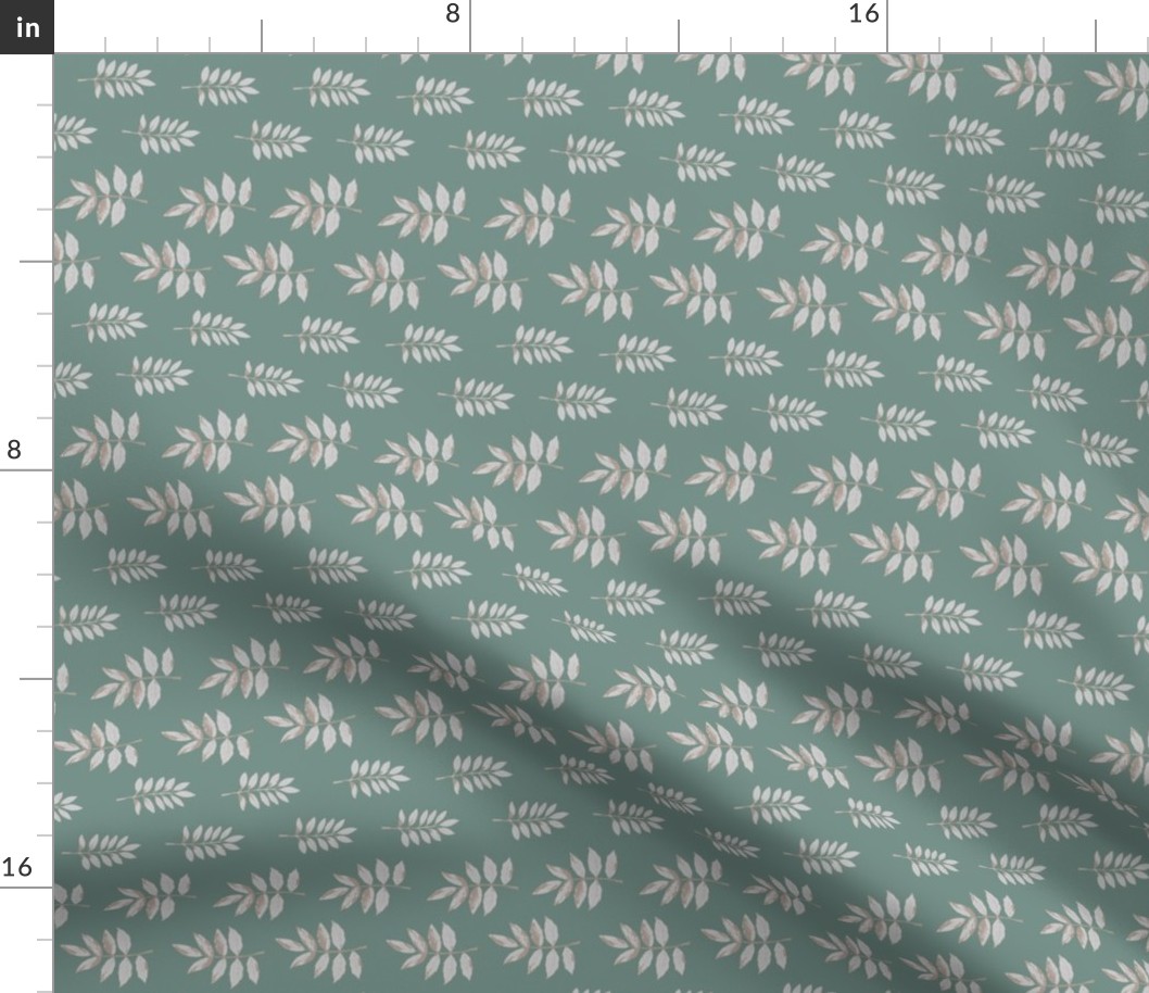 Green Leaves Pattern