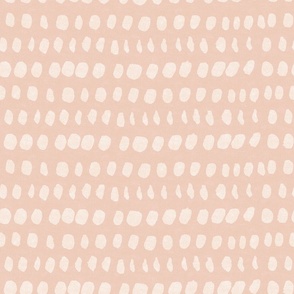 Inked dots - barely pink
