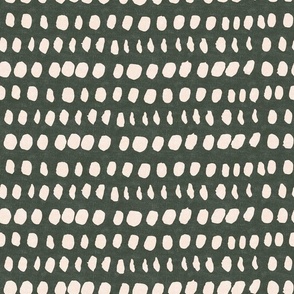 Inked dots - evergreen 