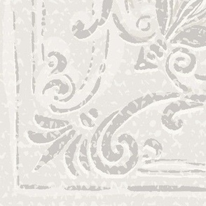 Tin Tile - Distressed White - Large