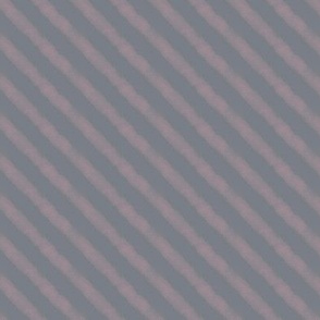 diagonal cloud stripes - light rose on grey