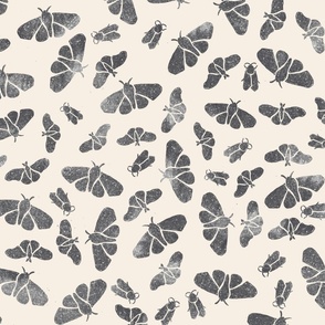 Moths in Neutral Tones