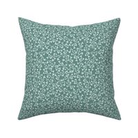 Dainty Floral Pattern Green