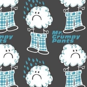 Mr Grumpy Pants in the Rain