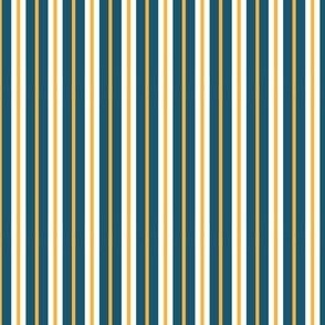 Alien Plant Group - Stripes - Steel Blue, Marigold