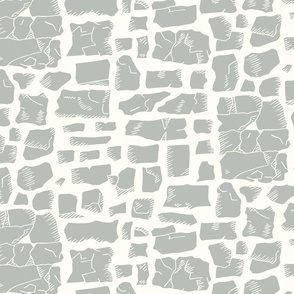rock wall in soft gray  | large | colorofmagic