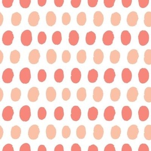 pink and red abstract spots