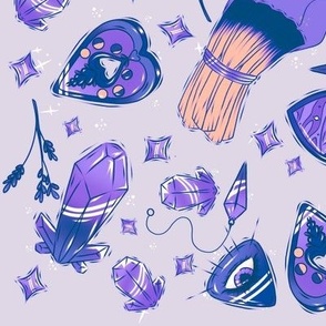 Witchy Things in Purple