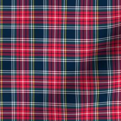 small /// holiday tartan plaid - C