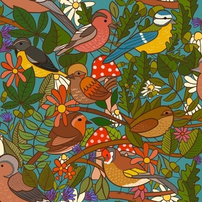 Garden birds 