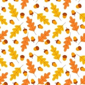 Autumn Leaves & Acorns