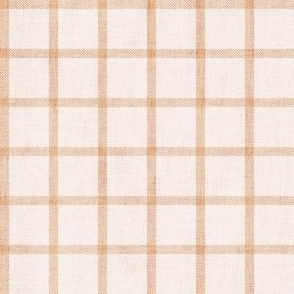 Mel Twill Check butterscotch