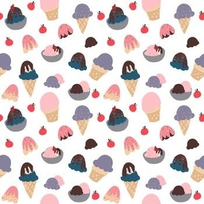 Sweet! - Mini Ice Cream Sundae & Cherries