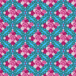 Flower Diamond pattern