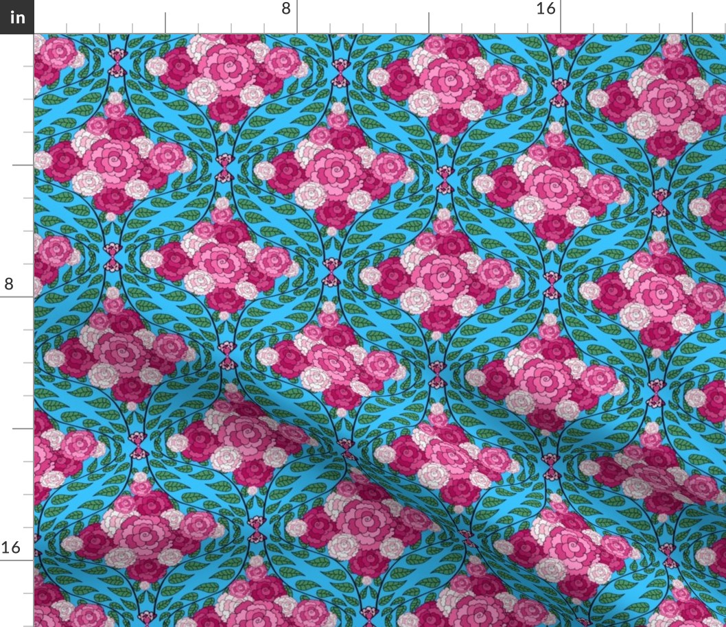 Flower Diamond pattern