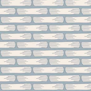 horizontal stripes of wooden beams on blue-gray | large | colorofmagic