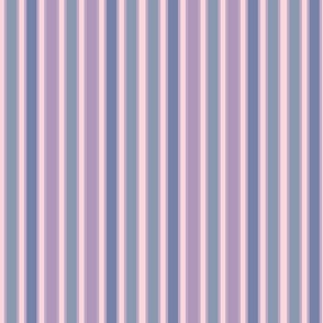 Blue and purple stripes - Medium scale