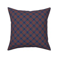 xsm royal stewart navy tartan diagonal