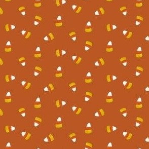Halloween Candy Corns // Burnt Orange 