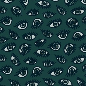 Eyes and Lashes - Zombie Green - Medium