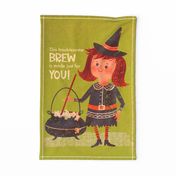 This Troublesome Brew ~ Tea Towel