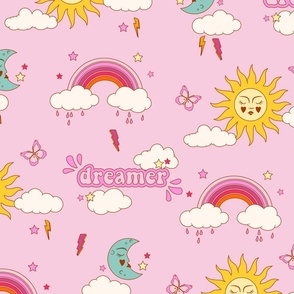 Pink Dreamer Modern Vintage