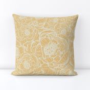 Vintage Peony: Saffron Yellow