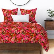 Le Jardin (Large) in Coral Midnight
