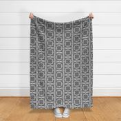 Light Grey Dark Academia Mandala