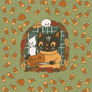Halloween Cat Pumpkin Carver 