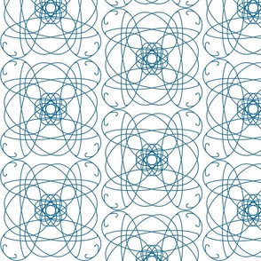 Geometrical Design flower pattern
