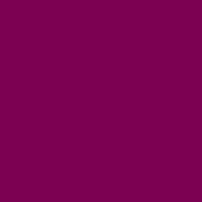 Purple Solid #7D0153