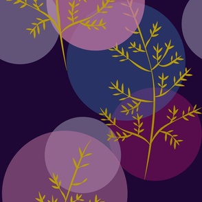branches and bubbles purple (118) LRG 