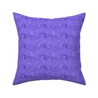 Musical notes purple 