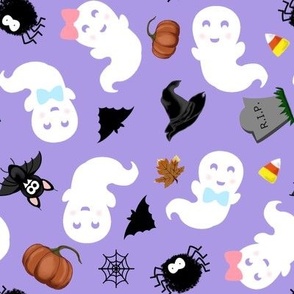 Halloween Pastel Ghosts-Large