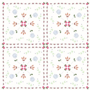 Lullaby - Fruits, veggies & posies Quilt