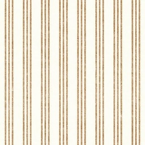 (small scale) Triple Stripes - 3 stripes vertical - golden stripes  - LAD22
